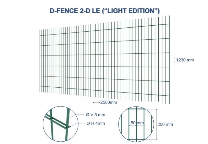 D-FENCE 2-D LE ("LIGHT EDITION") - Image 1